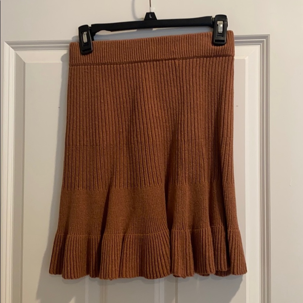 Free people knit short skirt